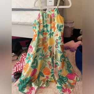 Girls floral sundress